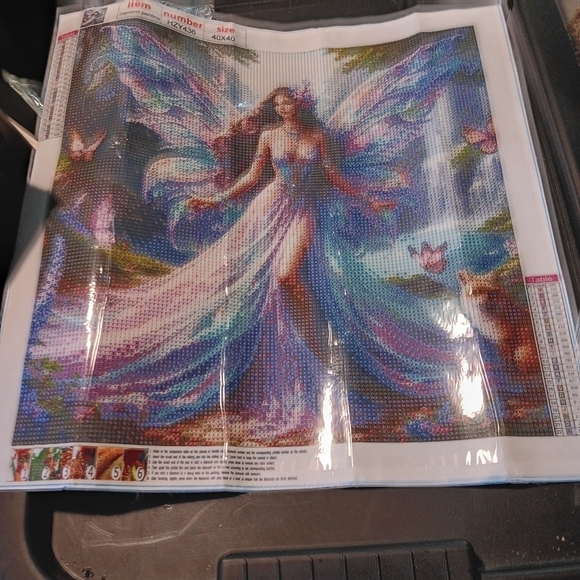 Other - Colorful Fairy Diamond Painting Kit 40x40